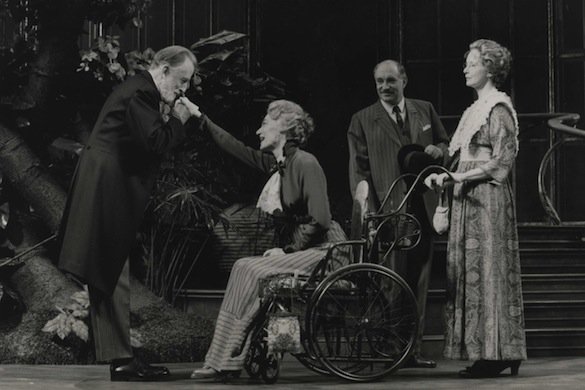 Fritz Weaver, Marian Seldes, Simon Jones and Frances Conroy