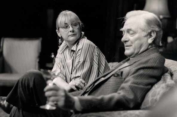 Mary Beth Hurt and George Grizzard. Photo by Joan Marcus.