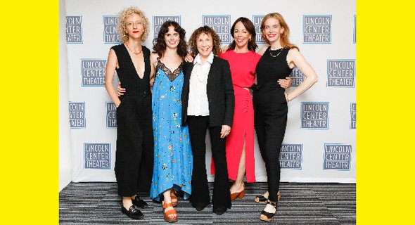 Zarina Shea, Arielle Goldman, Rhea Perlman, Leslie Rodriguez Krtizer, and Margot Bordelon. Photo by Chasi Annexy.