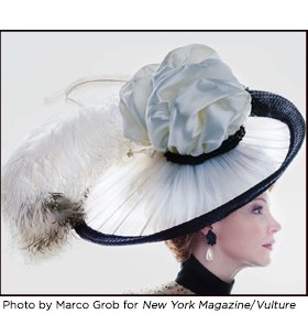 Eliza Doolittle Ascot hat. Photo by Marco Grob for New York Magazine/Vulture
