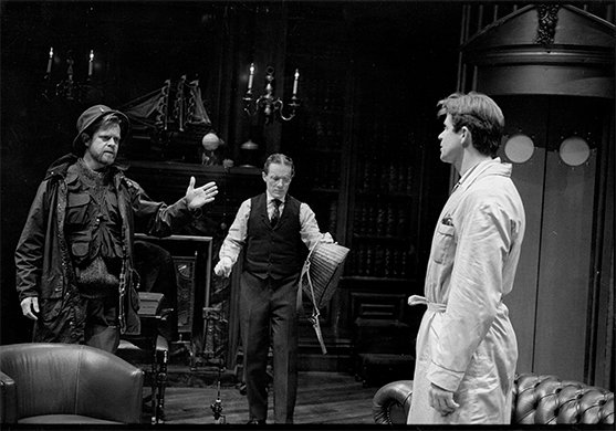 Treat Williams, William H. Macy, and Steven Goldstein. Photo by Brigitte Lacomb.