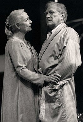 Rosemary Harris and George Grizzard. Photo by Joan Marcus.
