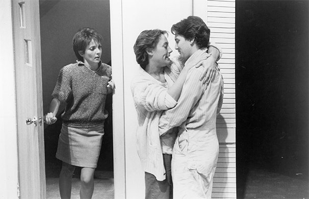 Christina Moore, Laurie Metcalf, and Andrew McCarthy. Photo by Mario Ruiz.