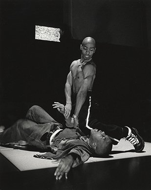 Ndehru Roberts and Kevin Carroll. Photo by T. Charles Erickson.