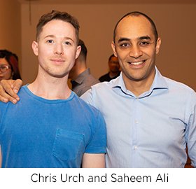 Chris Urch and Saheem Ali.
