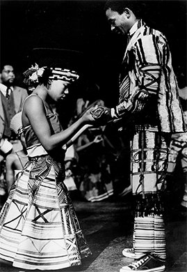 Sindwisa Dlathu and Brian Mazibuko. Photo by Ruphin Coudyzer.