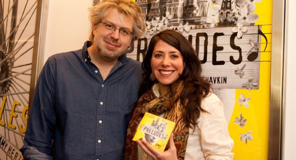 Composer Dave Malloy and director Rachel Chavkin. Photo by Chasi Annexy.