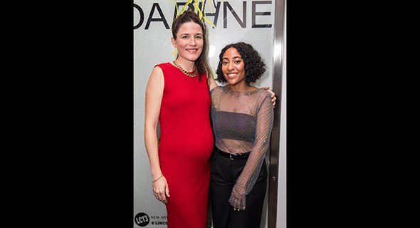 DAPHNE director Sarah Hughes and playwright Renae Simone Jarrett. Photo by Tricia Baron.