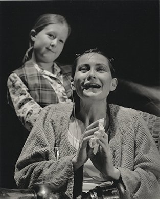 Cherry Jones and Julia McLivaine in PRIDE'S CROSSING. Photo by Ken Howard.