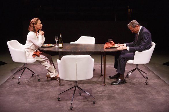 Laurie Metcalf and Jeff Goldblum