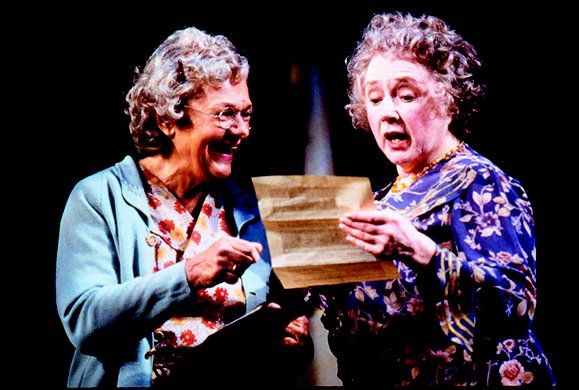 Estelle Parsons and Piper Laurie. Photo by Joan Marcus.