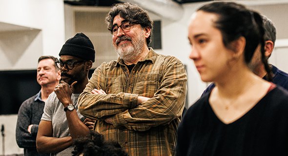 William Jackson Harper and Alfred Molina. Photo by Marc J. Franklin.